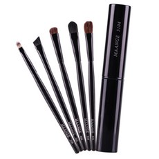 메이크업 브러쉬 + 케이스 세트 MAG5104, 블랙, 1세트