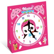 지원출판 미니돌 째깍째깍 탁상용시계놀이, 1개