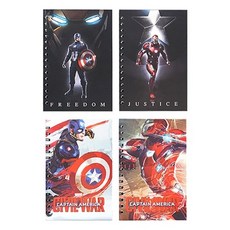 금홍 마블 프리미엄 미니 인덱스노트, 랜덤배송, 1개