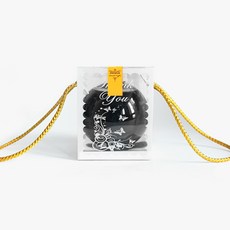 Glassdomae 250ml荷蘭球PET透明蓋包裝選項4-1, 10套