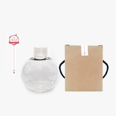 瓶子 Wholesale.com 250ml 荷蘭球 PET 透明瓶蓋包裝選項 3-4, 10套