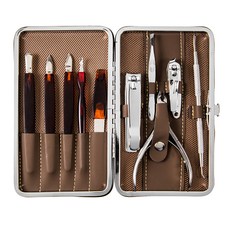 미성메탈 고급가죽지갑 A형 네일세트, 1개