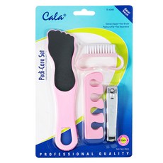 칼라 페디큐어, 4종, 1세트, 1개