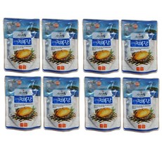 바다향기 완도 전복장, 120g, 8팩