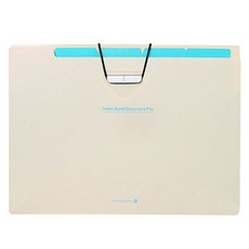 모닝글로리 12분류밴드도큐멘트화일, 아이보리, 1개