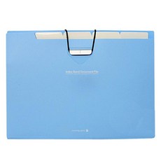 모닝글로리 12분류밴드도큐멘트화일, 블루, 1개