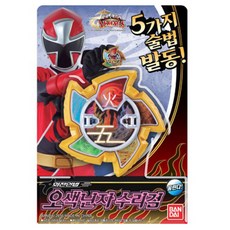 반다이 파워레인저 닌자포스 회전인법 오색닌자 수리검 (90210) 어린이날선물 닌자장난감 유아장난감 어린이장난감 어린이날로봇, 본상품, 1