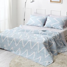 조르지오페리 미샤 워싱줄누비이불, 혼합색상