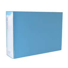 모나미 파이프바인더 가로형 60x70 A4, 하늘색, 1개