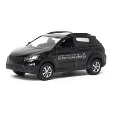 CMTOYS 1/34 미니카 코란도 C, 블랙, 1개