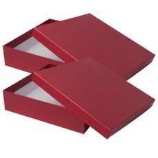 Boxmonster 天使 200 x 200 x 50 毫米禮盒, 紅色 3, 2個