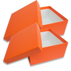 박스몬스터 아트 선물포장박스, ORANGE, 2개