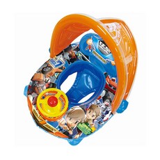 兒童汽車遮陽游泳圈, 混色