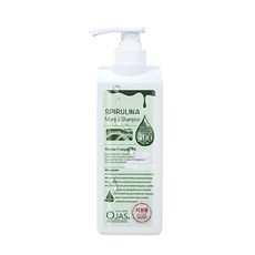 Ojas 螺旋藻保濕洗髮精 油性髮適用, 500ml, 1入