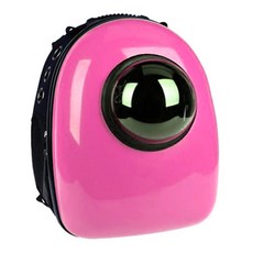 Aduck 宇宙飛船膠囊狗運輸背包, 一種尺寸, 粉色的