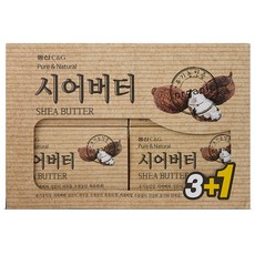 동산씨앤지 시어버터 비누, 100g, 4개, 100g