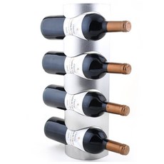 Block Mart 不鏽鋼4格酒架, 單一顏色, 1個