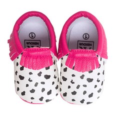 JOY MULTI 黑色點點印花步行鞋