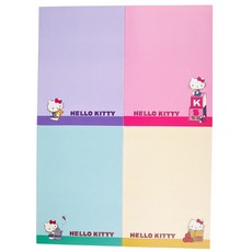 ABM 아티 헬로키티 제본노트 클래식, 랜덤 발송, 10개