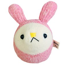 삭스플리즈 토끼 딸랑이 양말인형 DIY 만들기, YELLOW, 1개