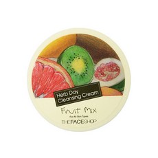 더페이스샵 허브데이 클렌징 크림 후르츠믹스, 2개, 150ml