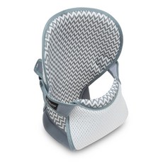 Manito 3D網狀背帶涼墊, Zigzag Gray, 1個