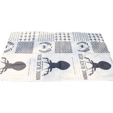 happytool 防水野餐墊, 黑鹿