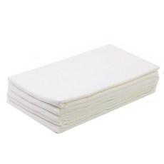 babybear 方形布尿布, 白色, 5片