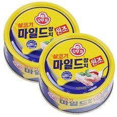 오뚜기 마일드참치, 100g, 2개