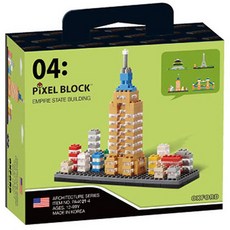 옥스포드 픽셀블록 엠파이어 스테이트 빌딩, PA4024, 1개