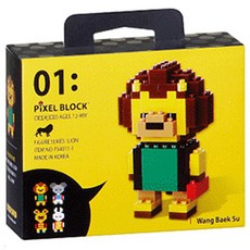 옥스포드 픽셀블록 왕백수, FS4011-1, 1개