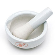 研磨缽+研磨棒組, 1 個