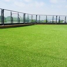 굳센글로벌 여름잔디투톤 인조롤잔디 PX2000 100 x 200cm, 1개
