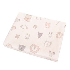 원아방 캐릭터 방수요 동물원, 베이지, 1개