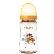 LITTLE BOBDOG PPSU奶瓶 300ml, 黃色, 300毫升, 1個