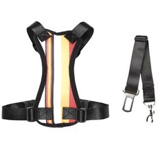 KIZBON 最佳胸背帶車用安全繩組 XL Y311POP626, F型（隨機發貨）, 1 個