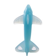 리틀밥독 실리콘 돌고래 치아발육기, 소라, 1개