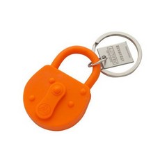 orla kiely 蜻蜓現實鎖鑰匙扣橙色, 1 個