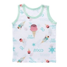 아이버 남아용 아이스크림 런닝