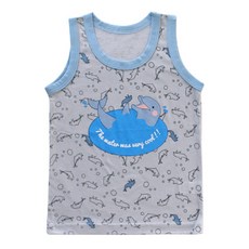 아이버 남아용 돌고래 런닝