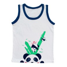 아이버 남아용 팬더 런닝