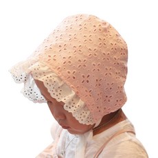 ggoom duboo 粉色蕾絲帽