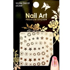 카카스 네일 스티커 프리미엄워터데칼, GNSW-18, 2개