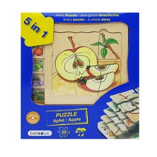 Belleduc 直到變成蘋果拼圖, 30件, 3歲或以上, 1個