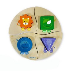 beleduc 趣味形狀 03-18004 拼圖, 12 個月及以上