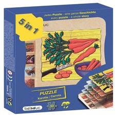 Beleduc 直到變成胡蘿蔔拼圖, 30件, 3歲或以上, 1個