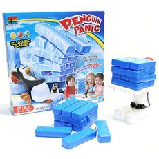 Kes.B 企鵝恐慌堆疊桌遊, 1個, 單一顏色