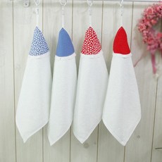 Livingdeco Bibi 廚房毛巾方形 4 件套 31cm x 31cm, 1套