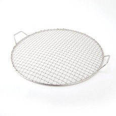 코리아마켓 스텐원형망 석쇠, 1개