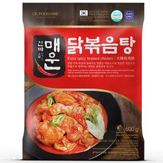 CK푸드원 진짜 매운 닭볶음탕, 600g, 1개